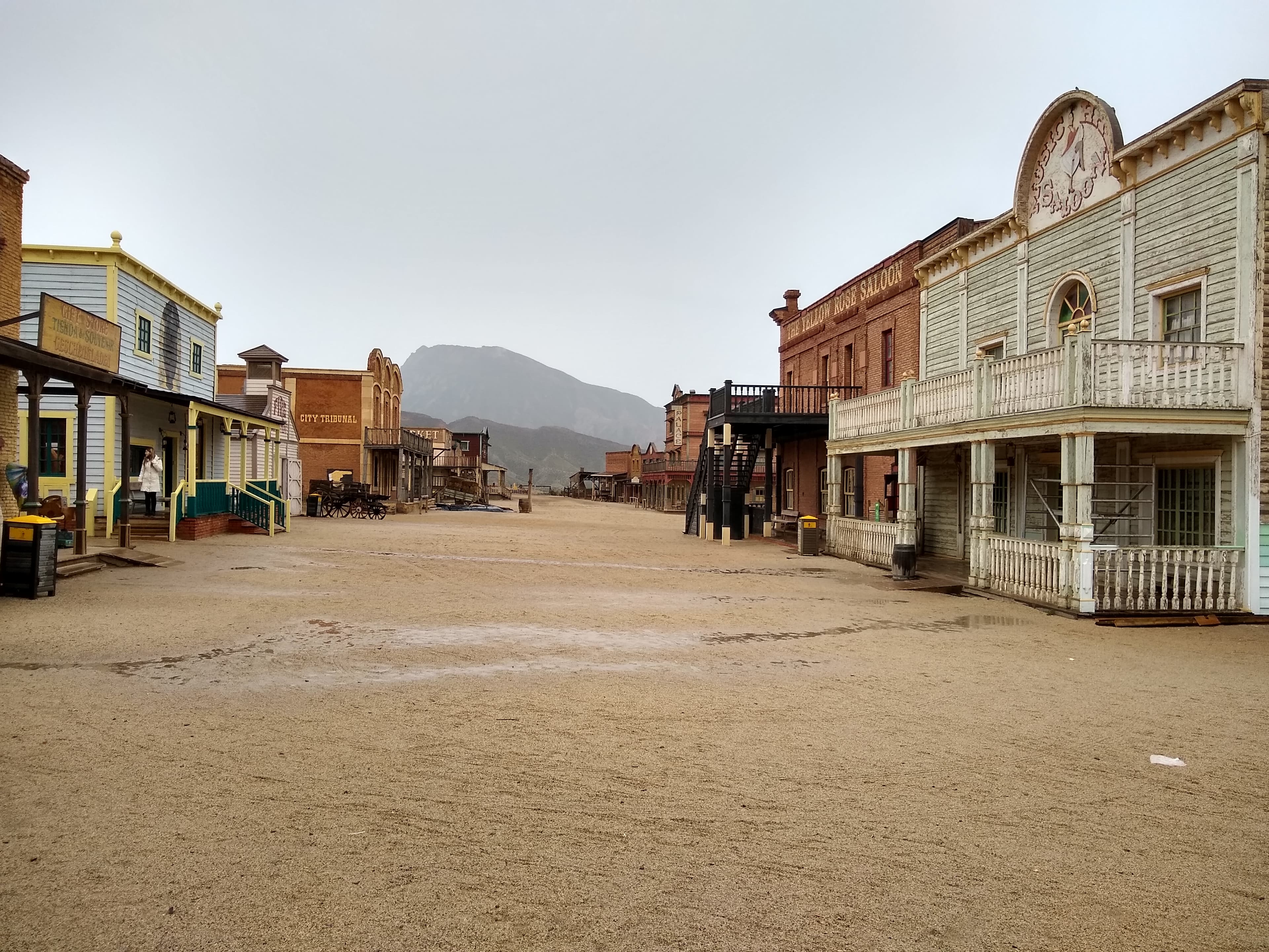 Western film set in Almería, Spain