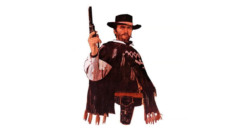 Scene from A Fistful of Dollars